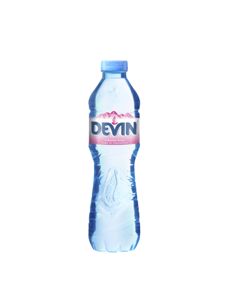 DEVIN-Apă pură de izvor 0.5L