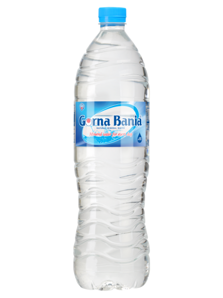 GORNA BANIA APA MINERALA NATURAL ALCALINA PH 9.8 1.5 L